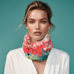 Step into the world of timeless elegance with our Peonies Silk Scarves Collection, where luxury meets versatility in a symphony of design. Each scarf in our collection is more than an accessory—it's a statement, a work of art that gracefully complements any ensemble with a polished, sophisticated flair. Here's why our Peonies Silk Scarves Collection stands out: Pure Indulgence: Fashioned from 100% pure, super luxurious high-end silk habotai, our scarves are a touch of extravagance that you can d Luxury Multicolor Silk Scarf For Spring, Luxury Floral Print Silk Scarf For Spring, Luxury Multicolor Scarf For Spring, Multicolor Formal Scarves For Spring, Luxury Multicolor Silk Scarf For Summer, Elegant Red Scarves For Spring, Elegant Red Silk Scarf For Summer, Elegant Pink Scarves For Spring, Luxury Silk Scarf For Spring