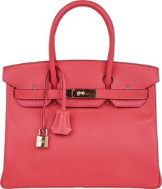 Luxury Pink Pouch Satchel, Luxury Pink Pouch-shaped Satchel, Elegant Red Bags With Lock, Luxury Red Bag With Lock, Luxury Pink Bags With Lock, Luxury Pink Bag With Lock, Elegant Pink Bag With Lock, Red Top Handle Bag With Lock, Classic Pink Handheld Shoulder Bag