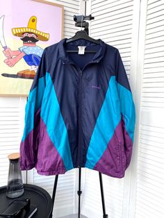 FOLLOW MY SHOP TO CHECK DAILY UPDATES & PRICE DROPS Follow us on Instagram @beton_vintage 10% off when you buy 2 items 15% off when you buy 3 items 20% off when you buy 4 items Vintage Adidas Track Retro Jacket Nylon 90s  Size : M - L ( Oversized fitted ) ❗️All our items are measured in a horizontal position and the dimensions are shown in the 3 photo Material : Nylon Condition : 9/10 Jacket is in very good pre-owned condition, the cuffs are weakened from old age Please, check photo carefully! Please ask any necessary questions before making a purchase. Shipping Information: Processing Time: We ship items within 2-5 business days after receiving payment. Shipping Method: Standard International Shipping is used for all orders. A tracking number will be provided once your item is shipped. Es Vintage Blue Adidas Jacket, Adidas 90s Coat, Vintage Street Style, Adidas Vintage, Retro Jacket, Adidas Track Jacket, Nike Windbreaker, Adidas Track, Old Age