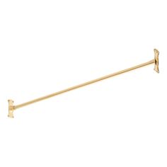 an image of a gold colored towel bar