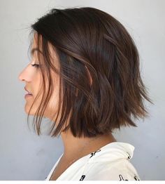 Penteado Cabelo Curto, Short Hair Haircuts, Grunge Hair, Short Bob Hairstyles, Bob Cut, Womens Haircuts, Bobs Haircuts, Shoulder Length, Baby Hairstyles