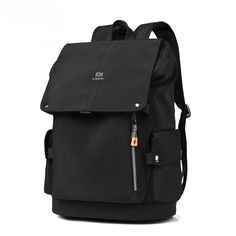 Color: black Mochila Edc, Backpack Cover, Large Capacity Backpack, Mens Travel, Computer Backpack, Computer Bag, Style Noir, Student Fashion, Waterproof Backpack