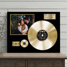 1st Anniversary Gift For Wife Custom Vinyl Record Thoughtful Anniversary Gifts, 8 Year Anniversary Gift, Record Wall Decor, Second Year Anniversary Gift, Wooden Anniversary Gift, 2 Year Anniversary Gift, Dating Anniversary Gifts, 8th Wedding Anniversary Gift, Bronze Anniversary Gifts