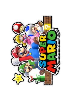 an image of mario kart and friends on the nintendo wii game wallpapers