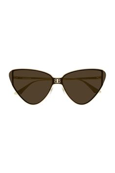 BALENCIAGA-Exaggerated Cat Eye Sunglasses-GOLD Marissa Collections, Resort Collection, Gold Sunglasses, Gift Accessories, Cat Eye Sunglasses, Small Gifts, Cat Eye, Sunglasses Accessories, Special Events