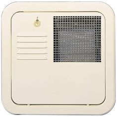 a white wall mounted air conditioner on a white background