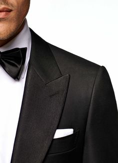 Suit Supply, Tuxedo Shoes, Black Dinner, Black Suspenders, Slim Fit Tuxedo, Black Weave, Black Tux, Black Bow Tie, Mens Formal Wear