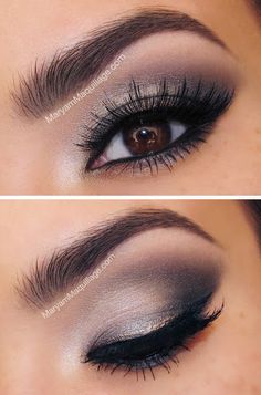 Smokey Makeup, Eye Makeup Pictures, Eye Makeup Tips, Makeup Pictures, Eye Make