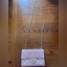 Bought For A Bachelorette Party And Never Used It. Pink Crossbody Shoulder Bag For Party, Trendy Pink Shoulder Bag For Party, Elegant Pink Bag For Night Out, Feminine Crossbody Shoulder Bag For Party, Trendy Pink Party Bags, Pink Evening Bag For Mobile Phone, Feminine Crossbody Party Bag, Pink Pouch Bag With Chain Strap, Pink Pouch Shoulder Bag With Chain Strap