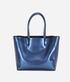 Colors: Blue Affordable Reversible Blue Bags, Designer Office, Work Handbag, Leather Tote Bag Women, Genuine Leather Totes, Laura Geller, Ladies Handbags, Cow Boy, Tote Bag Leather