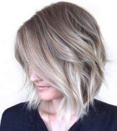 40 Chic Angled Bob Haircuts – The Right Hairstyles Short Balayage, Line Bob Haircut, Shaggy Bob, Brunette Balayage, Balayage Hair Blonde, Long Bob Hairstyles