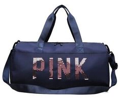 Navy Blue Duffel Bag  | eBay Cheap Blue Duffle Bag For Overnight Trips, Womens Gym Bag, Pink Duffle Bag, Shoe Storage Bags, Pink Workout, Luggage Bags Travel, Training Bags, Side Bag, Workout Bags