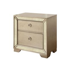 an image of a nightstand with two drawers