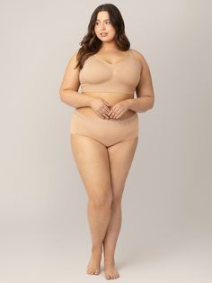 You won’t have to sacrifice comfort and style with these ultra-soft, high-waisted recovery panties - a must-pack for your hospital bag! This full-coverage underwear is made from ultra-stretchy fabric that sits above your hips (or C-section incision) and naturally conforms to your changing body. A perfect transition from your mesh hospital underwear, these postpartum panties offer plenty of room for pads, and the wide, lace waistband won't rub or dig in.   Five pairs of these fan faves Great for Supportive Nursing Bra With Soft Touch, Full Coverage Soft Touch Nursing Bra, Versatile Nursing Bra, Supportive Solid Shapewear With Moderate Coverage, Supportive Full Coverage Shapewear With Soft Touch, Supportive Soft-touch Shapewear Briefs, Supportive Moderate Coverage Shapewear, Full Coverage Shapewear With Medium Bust Support For Daywear, Full Coverage Solid Shapewear For Daywear