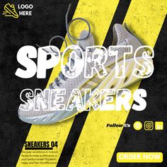 Lancez votre Promotion avec Style !  Voici l'une de mes dernières créations graphiques pour une campagne de promotion de sneakers de sport ! 🏃‍♂️👟 Vous cherchez à booster vos ventes avec une affiche percutante et captivante ? Mettez vos produits en avant avec un design professionnel qui attire l'attention de vos clients et augmente votre impact visuel.  🎨 Créativité et Efficacité : Je suis à votre service pour transformer vos idées en visuels accrocheurs et adaptés à votre marque.  📩 Contactez-moi pour plus d'infos : millogosanders19@gmail.com 📲 WhatsApp : [07-08-74-19] 📍 Suivez mon travail sur Instagram : www.instagram.com/dersglobal  👉 Commandez dès maintenant votre affiche personnalisée et démarquez-vous ! Sport Sneakers, Gmail Com, E Commerce, Promotion, Instagram Profile, Shoes Sneakers, Sports, Sneakers, Tes