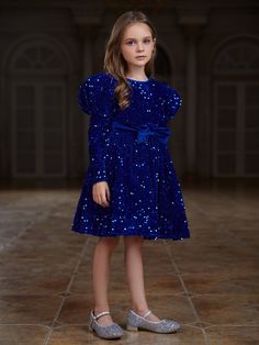 Product Code: ALD0133 Embellishment: Sequin Fabric: 95% Polyester ,5%Polyester Back Style: Zipper Up Fully Lined: Yes Available Color: Royal Blue Stretch: Moderate Long Sleeve Dress For Holiday Dress-up, Blue Sequin Dress For Dress-up, Blue Holiday Party Dress, Blue Sequined Dress For Dress-up Occasions, Holiday Long Sleeve Dress-up Dress, Long Sleeve Dresses For Holiday Dress-up, Elegant Royal Blue Dress For Dress-up Occasions, Royal Blue Party Dress For Fall, Royal Long Sleeve Fitted Dresses