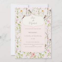 Pink Floral Chinoiserie Wedding Editable Blank Chinoiserie Wedding Invitation, Floral Chinoiserie, Chinoiserie Wedding, Pink Chinoiserie, Style Background, Chinoiserie Style, Chinoiserie Chic, Floral Wedding Invitation, Chic Party