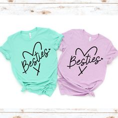 Bestie shirts, Besties Heart shirt, Mommy and Me shirts, Mother and Daughter shirts, Matching Family shirts, Best Friends shirts, BFF shirts Best Friends Shirt Ideas, Toddler Best Friend Shirts, Best Friend Shirts For 2 Girls Bffs, Best Friends Shirts For 3 Girls Bff, Matching Shirts For Best Friends Group, Matching Shirt Ideas Best Friends, Matching Friends Shirts, Twin Shirt Ideas Best Friends, Bff Tshirt Ideas Matching Shirts