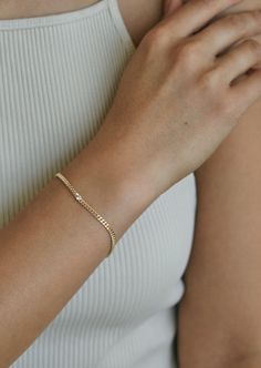 Capri Curb Diamond Bracelet - Kinn Hampshire House, Cuban Bracelet, Fall Rings, Curb Chain Bracelet, Bracelet Shop, Link Chain Bracelet, Star Pendant Necklace, Classy Jewelry, Broken Chain