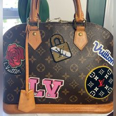 Authentic Preloved Signs Of Wear And Watermark On Vachetta Leather Louis Vuitton Limited Edition, Bags Louis Vuitton, Louis Vuitton Bags, Louis Vuitton Bag, Limited Time, Limited Edition, Bag Lady, Louis Vuitton, Signs