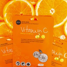 Vitamin C Mask, Lemon Face Mask, Vitamin C Facial, Korean Face Mask, Skin Essence, Korean Beauty Secrets, Face Tools, Hair Care Tools, Korean Face