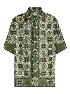 X0890 ETRO BOXY SS SHIRT Mens Fashion Brands, Italian Mens Fashion, Printed Silk Shirt, Bowling Shirts, Dolce E Gabbana, Spring Shirts, Floral Print Shorts, White Silk, Sweaters Knitwear