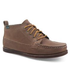 Women's Seneca Camp Moc Chukka Boot #eastlandshoe Outdoor Leather Lace-up Moccasins, Casual Moccasins With Vibram Sole For Outdoor, Casual Moccasins With Leather Lining, Casual Walking Moccasins With Leather Footbed, Casual Moccasins With Leather Footbed For Walking, Casual Walking Moccasins With Leather Sole, Brown Lace-up Outdoor Moccasins, Casual Moccasins For Walking With Leather Sole, Casual Moccasins With Leather Sole For Walking