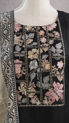 Kurti Wedding, Kurti Palazzo, Embroidered Kurti, Silk Kurti, Kurta Dress, Dupatta Set, Sequins Embroidery, Embroidered Silk, Festival Party