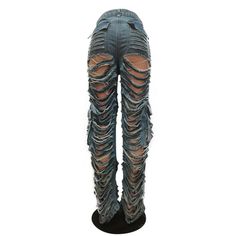 Upgrade your style with a pair of our Grunge Style Ripped Cargo Jeans. These unique jeans come with all the grungy street-cred you need, featuring rips and cargo pockets that'll give your look an edge! Wear 'em if you dare! Decoration Button , Zip Up , Pockets , Hole Style Sexy & Club Fabric Type Denim Material Cotton , Polyester Pattern Type Solid Season Spring / Autumn Type Jeans Fabric Non-Stretch Unique Jeans, Jeans Fabric, Denim Material, Hair Accessories Jewelry, Cargo Jeans, Grunge Style, Upgrade Your Style, Shoe Size Chart, Grunge Fashion