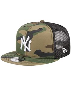 in stock Streetwear Hats, New York Yankees Logo, Dope Hats, Yankees Logo, World Baseball Classic, Cordless Phone, Woodland Camo, Men's Hats, New Era 59fifty