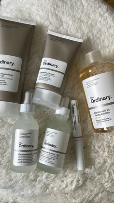 Niaminicide Serum, The Ordinary Aesthetic, Ordinary Squalane, Squalane Cleanser, Lash And Brow Serum, The Ordinary Squalane, Niacinamide Serum, Clear Healthy Skin, Daily Skincare Routine