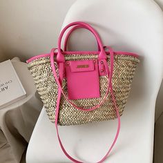 Brand Name: NoEnName_NullShape: Casual ToteGender: WOMENHandbags Type: Shoulder BagsMain Material: StrawOrigin: CN(Origin)Occasion: VersatileExterior: NONEStyle: FashionLining Material: Bamboo FiberPattern Type: SolidDecoration: LetterNumber of Handles/Straps: SingleInterior: Cell Phone PocketSize: (30cmHardness: SOFTClosure Type: OPEN Trendy Crossbody Shoulder Bag For Vacation, Trendy Vacation Shoulder Bag With Mobile Phone Bag, Trendy Vacation Shoulder Bag With Phone Bag, Trendy Beach Bag With Mobile Phone Bag For Travel, Trendy Beach Bag With Mobile Phone Pocket For Travel, Trendy Crossbody Beach Bag With Mobile Phone Holder, Vacation Shoulder Bag For Mobile Phones, Beach Season Travel Shoulder Bag With Mobile Phone Pocket, Large Capacity Crossbody Shoulder Bag For Vacation