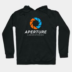 Aperture Laboratories - Aperture Laboratories - Hoodie | TeePublic Aperture Laboratories, Companion Cube, Aperture Science, Laboratory Design, Hoodies Design, Kids Magnets, Hoodie Design, Baseball Tshirts, Long Sweatshirt