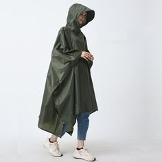 Stylish & Protected Stay dry, comfortable, and prepared for any adventure with our 3-in-1 Versatile Rain Poncho. Designed for both men and women, this multifunctional raincoat transforms into a camping mat or a cycling cover, making it the perfect companion for outdoor enthusiasts. Whether you’re hiking, camping, or biking, this rain poncho ensures you’re ready for whatever nature throws your way. Key Features Discover the exceptional features that make our versatile rain poncho an essential for Camping Mat, Rain Poncho, Picnic Mat, 3 In 1, Outdoor Gear, Army Green, Cycling, Comfort Fit, Hiking