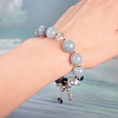 Fengshui stone beaded bracelet – The Silver Luna Elegant Crystal Bracelet With Colorful Beads For Healing, Elegant Agate Beaded Bracelet With Colorful Beads, Healing Jade Beaded Crystal Bracelet, Elegant Beaded Bracelets For Healing With Colorful Beads, Elegant Beaded Crystal Bracelet For Meditation, Elegant Beaded Agate Crystal Bracelet, Elegant Round Beads Crystal Bracelet For Meditation, Elegant Beaded Jade Stretch Bracelet, Elegant Crystal Bracelet With Round Beads For Meditation