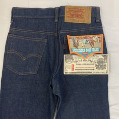 Levi’s 517 denim pants 1970s black stitch Size: 28" x 34" boot cut Levi's Jeans With Five Pockets Standard Cut, Levi's Straight Leg Selvedge Jeans, Levi's Selvedge Straight Leg Jeans, Retro Straight Leg Selvedge Jeans, Retro Selvedge Rigid Denim Jeans, Levi's Selvedge Rigid Denim Jeans, Levi's Retro Rigid Denim Jeans, Levi's Retro Dark Wash Jeans, Retro Levi's Rigid Denim Jeans