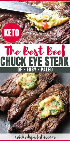 the best beef chuck eye steak is easy to make and delicious