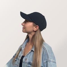 "The search for a hat to fit your small heads is over! Liddle hats are perfect if you have a smaller than average size head. They offer a casual, stylish look for everyday wear. Fits \"petite\" size heads. More specifically, a 53-57 cm head circumference. (21-22.5 inches) ∙ Small-fit / Petite-fit ∙ Navy Blue ∙ 100% bio-washed chino twill ∙ Flexible visor ∙ Adjustable back clasp If you're looking for a different color, check out the link below of my other listing where you'll find many other colo Hats For Small Heads, Ny Yankees Logo, Buzz Haircut, Yankees Hat, Beige Hat, Yankees Logo, Navy Hats, Casual Stylish, Pittsburgh Pa