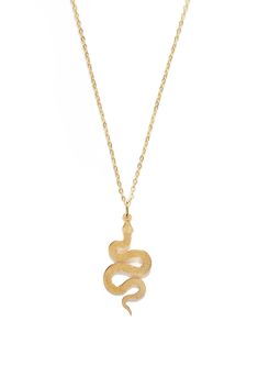 Snake Charmer Necklace Melody Ehsani Everyday Snake Shape Necklace, Elegant Adjustable Snake Shape Necklaces, Elegant Adjustable Snake Shape Necklace, Trendy Sterling Silver Snake Chain Jewelry, Elegant 16 Inch Snake Chain Jewelry, Adjustable Snake Chain Jewelry For Everyday, Elegant Snake Clavicle Chain Necklaces, Elegant Snake Shape Necklaces With Clavicle Chain, Trendy Gold Snake Shaped Jewelry