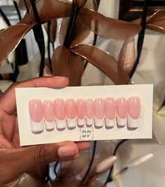 Introducing the perfect solution for those with larger nail beds: our brand new 00 sizing in select medium/long shapes! We understand the struggle of finding press-on nails that fit comfortably and securely, so we've expanded our range to cater to your needs. Upgrade your nail game with our new 00 sizing in select medium/long shapes. Embrace the beauty of nails that fit like a glove and let your hands do the talking. Order now and get ready to rock stunning nails that are as unique as you are! (Sizes 00-7 for full set, 18 piece) What's is included: * Free Shipping * Pre-etched to extend durability. * Application Kit  * Instructions for Applying Nails * Chic Packaging * Excellent Customer Service For those who are interested in trying out curved nails, it is important to ensure that you hav Nails Wide Nail Bed, Wide Nail Bed, Men Nails, Pink And White Nails, Nail Organization, Wide Nails, Nails Extra, Nail Beds, Curved Nails