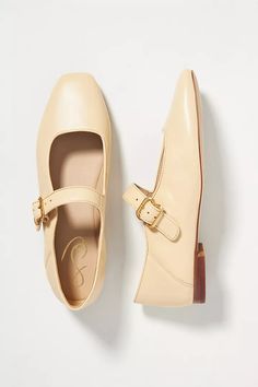 Sam Edelman Michaela Mary Jane Flats | Anthropologie Birkenstock Sandals Arizona, Espadrille Sneakers, Ankle Tie Sandals, Leather Gladiator Sandals, Mary Jane Flats, Women's Flats, Ballerina Flats, Rubber Heels, Retro Inspired