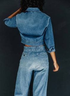 Lightweight Denim Jacket, Denim Shirt Jacket, Imogene Willie, Perfect Denim, Double Denim, Denim Trousers, High Waisted Denim, Denim Shirt, Denim Fashion