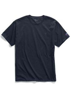 GO-TO, YEAR-ROUND COTTON TEEThere's Champion heritage in every detail, our Classic Graphic Tee uses ring-spun, U.S. grown cotton for an ultra-soft feel. Dyed-to-match, embroidered C logo gives a nod to Champion’s athletic heritage while elevating this everyday tee. Looks great on its own or as your favorite base layer, this short-sleeve tee goes the extra mile with a sturdy ribbed collar, higher stitch count for durability, reinforced shoulder seams and a classic men's unisex fit made for everyo C Logo, Pant Shirt, Mens Activewear, Athletic Fits, Jersey Tee, Base Layer, Jersey Shorts, Mens Tees, Short Tops