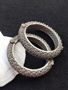 You will receive very Beautifull Set of 2 Pcs Silver Oxidised Bangle Bracelet Traditional Vintage Style Jewelry Openable Kada Handcrafted Boho Ethnic Indian Kada For Women . Inner Diameter Size: 2.3" Approx. Many thanks for you visit my store ♥ if you have any question please contact us. For wholesale Price Please Convo me. You can order different items as many you like . Bohemian Festival Bracelets, Heavy Metal Bracelet For Festival, Heavy Metal Bracelets For Festival, Bohemian Tilla Bangle Bracelet, Silver Beaded Bangle Bracelets For Festivals, Traditional Silver Bangle Beaded Bracelets, Bohemian Metal Bangle With Intricate Design, Silver Spiritual Bangle For Festivals, Metal Bangle With Intricate Design For Festival