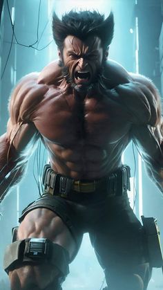 an image of wolverine from the avengers movie