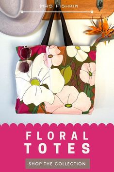 Oversized bags printed in gorgeous colors on yummy texture cotton pebble canvas. Meet your new gym bag, beach bag, yoga bag, travel bag. Bring some of the tropics with you, even on chilly days. Large floral Hawaiian pattern. Learn more at the Mrs Fishkin shop Oversized Bags, Canvas Beach Tote, Hawaiian Pattern, Floral Tote Bag, Oversized Bag, Floral Bags, Yoga Bag, Hawaii Beaches, Hawaiian Print