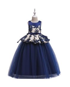 Buy navy blue ballgown tulle formal dress for girls 7-16 years old online. In-stock with many colors and sizes, free world-wide shipping. Spring Blue Gown For Dress-up, Blue Ball Gown For Spring Dress-up, Spring Blue Ball Gown For Dress-up, Blue Fitted Sleeveless Tutu Dress, Blue Tulle Skirt Dress For Pageant, Blue Tulle Tutu Dress For Pageant, Long Dress For Party, Blue Dress Wedding, Blue Ballgown