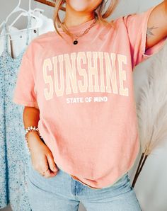 Sun Sunshine Beachbum Beach Bum Shirt Summer T Shirt Beach Tee Ocean Oversized Tshirt Vacation Shirt Comfort Colors Women's Graphic Tees - Etsy Comfortable Summer Vacation T-shirt, Soft-washed Cotton T-shirt For Summer, Leisure Pink Tops With Letter Print, Pink Letter Print Tops For Leisure, Comfortable Summer T-shirt, Comfortable Summer T-shirt For Leisure, Spring Leisure Graphic Tee, Summer Relaxed Fit T-shirt For Leisure, Spring Vsco T-shirt With Text Print