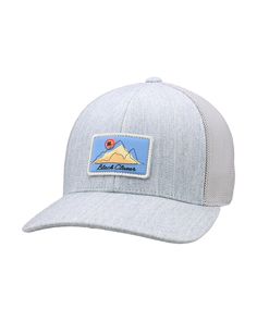 Add some class with our versatile, timeless, Jude hat. Crafted in silver heather and featuring a breathable silver mesh back, this hat keeps you cool and comfortable whether you're taking a hike or hanging out with friends. The adjustable snapback ensures a perfect fit every time, and the front print patch features the mountains, making a subtle tribute to the great outdoors. Casual Six-panel Snapback Hat For Hiking, Breathable Flat Bill Fitted Hat For Outdoor, Casual Mesh Snapback Hat For Outdoor Activities, Casual Breathable Snapback Hat For Hiking, Casual Trucker Hat With Curved Bill For Outdoor, Casual Mesh Baseball Cap For Outdoor Activities, Casual Mesh Trucker Hat For Outdoor Activities, Casual Curved Bill Trucker Hat For Outdoor, Mesh Hats With Curved Brim For Travel