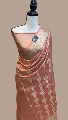 Pure Dupion Silk Banarasi Saree - Gold Zari for just ₹6499.00. Download our Mobile�📱App and shop on the go! #TraditionalSaree #SareeGoals #TraditionalWeaves #BanarasiWeaves #GracefulDraperies #LuxuriousWeaves #TraditionalFashion #HeritageWeaves #TheHandlooms #HandloomHeritage Saree Inspiration, Silk Banarasi Saree, Bridal Makeup Images, Indian Bridal Sarees, Makeup Images, Banarsi Saree, Silk Saree Blouse Designs, Silk Saree Blouse, Bridal Sarees